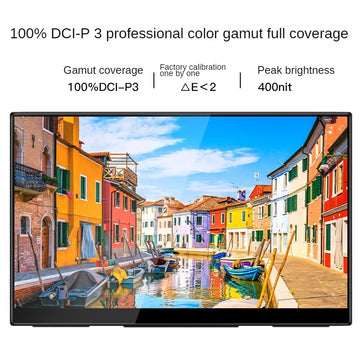 Sculptor 15.6inch Monitor 4K Portable Touch Screen 100%Adobe RGB UHD Speakers Game Display